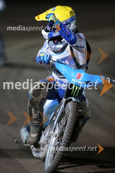  Nicki  Pedersen, speedwayist (Danska)Žagar izvrsten drugi v Malilli