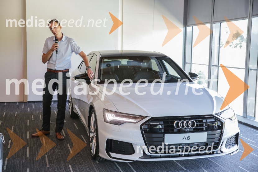 Audi A6, slovenska predstavitev
