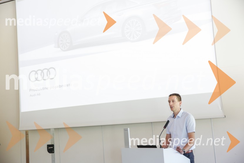 Audi A6, slovenska predstavitev