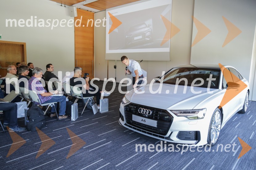 Audi A6, slovenska predstavitev