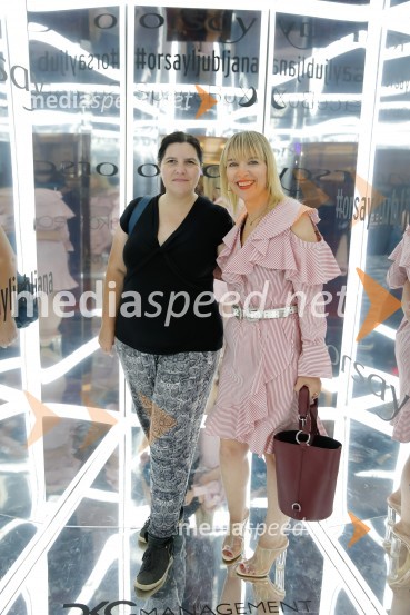  Teja Pelko, novinarka, Svet24;  Brigita Potočki, MJZ FashionOrsay, otvoritev prenovljene poslovalnice