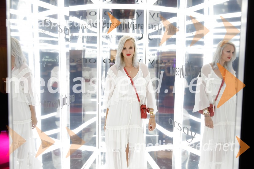  Tjaša  Kokalj Jerala, manekenka, voditeljicaOrsay, otvoritev prenovljene poslovalnice