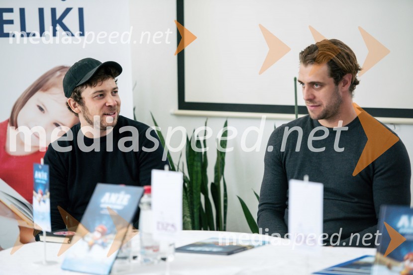  Matej  de Cecco, ilustrator;  Anže Kopitar, hokejist, LA KingsSvojo slikanico je dobil tudi Anže Kopitar