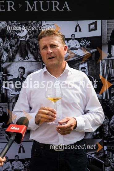  Danilo Steyer,   vinar, Steyer Vina; vinski vitez, predsednik Vinske reprezentance SlovenijeGourmet Over Mura 2018, predstavitev projekta