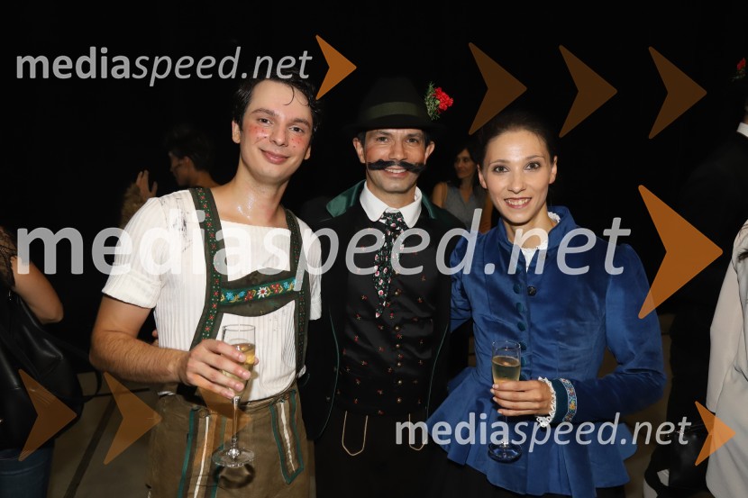  Alexandru Pilca, baletni plesalec;  Mircea Golescu, baletnik;  Mirjana Šrot, baletkaKekec, premiera predstave