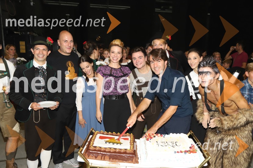  Mircea Golescu, baletnik;  Boštjan Gombač, glasbenik;  Catarina de Meneses, baletna solistka;  Vesna Zornik, pevka skupine Katalena;  Ionut Dinita, baletni plesalec;  Edward Clug, umetniški direktor, Balet SNG Maribor;  Mirjana Šrot, baletka;  Yuya Omaki, baletni solistKekec, premiera predstave