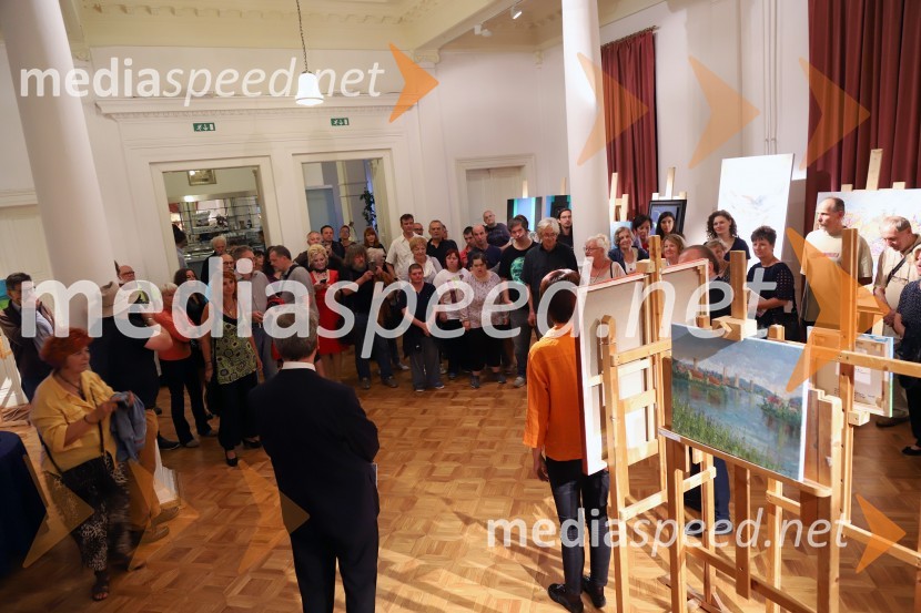 Otvoritev likovne razstave ex-tempora EKO DRAVA 2018