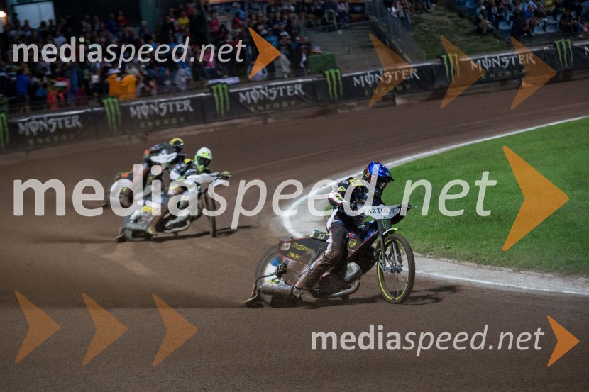  Chris Holder, speedwayist (Avstralija)VN Slovenije Poljaku Dudku, Slovenci srčno, a brez točk