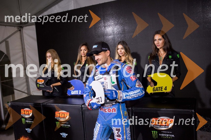  Bartosz Zmarzlik, speedwayist (Poljska)VN Slovenije Poljaku Dudku, Slovenci srčno, a brez točk