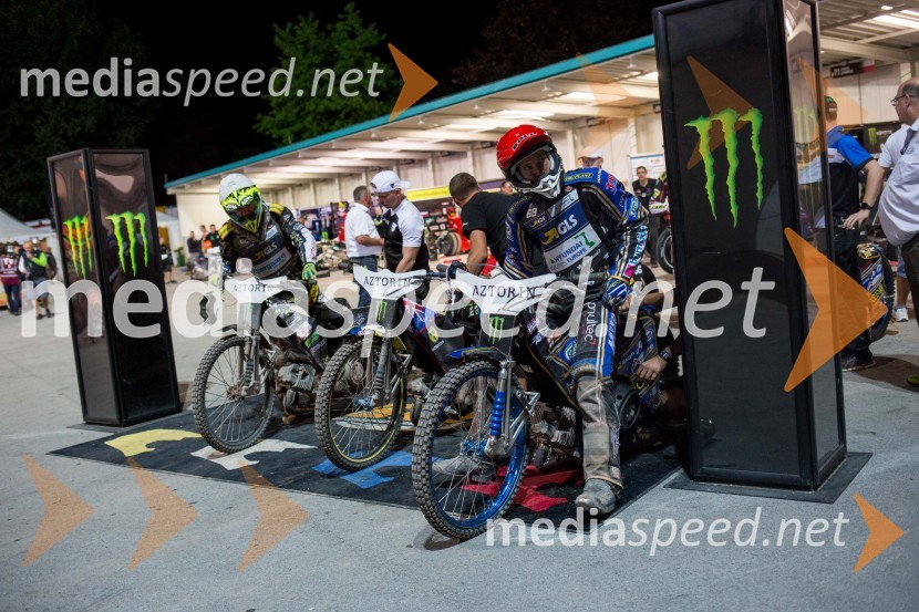  Fredrik  Lindgren, speedwayist (Švedska);  Jason Doyle, speedwayist (Avstralija)VN Slovenije Poljaku Dudku, Slovenci srčno, a brez točk