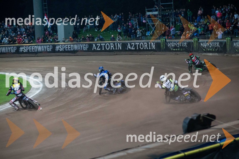  Greg  Hancock, speedwayist (ZDA);  Jason Doyle, speedwayist (Avstralija);  Fredrik  Lindgren, speedwayist (Švedska);  Patryk Dudek, speedwayist (Poljska)VN Slovenije Poljaku Dudku, Slovenci srčno, a brez točk