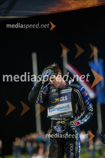  Jason Doyle, speedwayist (Avstralija)VN Slovenije Poljaku Dudku, Slovenci srčno, a brez točk