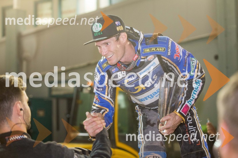  Jason Doyle, speedwayist (Avstralija)VN Slovenije Poljaku Dudku, Slovenci srčno, a brez točk