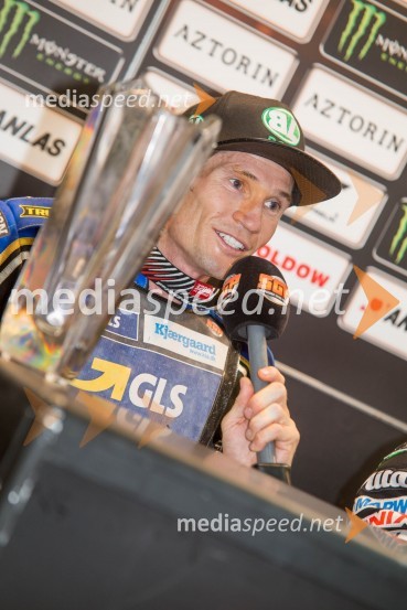  Patryk Dudek, speedwayist (Poljska)VN Slovenije Poljaku Dudku, Slovenci srčno, a brez točk