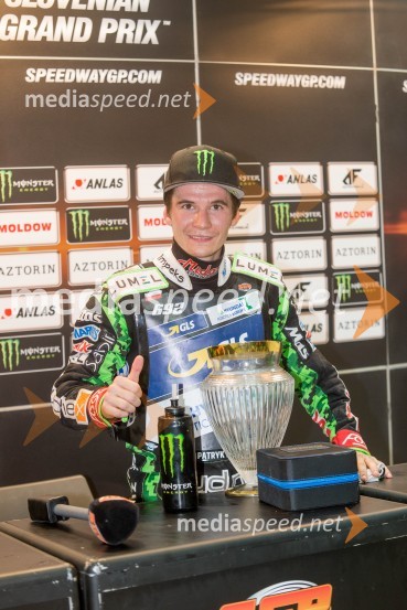  Patryk Dudek, speedwayist (Poljska)VN Slovenije Poljaku Dudku, Slovenci srčno, a brez točk