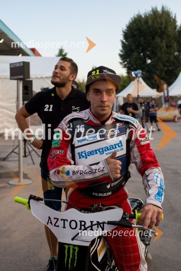  Matic Ivačič, speedwayist (Slovenija)VN Slovenije Poljaku Dudku, Slovenci srčno, a brez točk