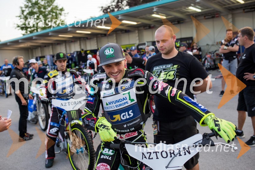  Martin Vaculik, speedwayist (Slovaška)VN Slovenije Poljaku Dudku, Slovenci srčno, a brez točk