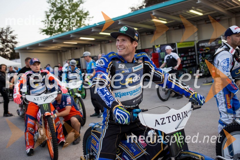  Jason Doyle, speedwayist (Avstralija)VN Slovenije Poljaku Dudku, Slovenci srčno, a brez točk