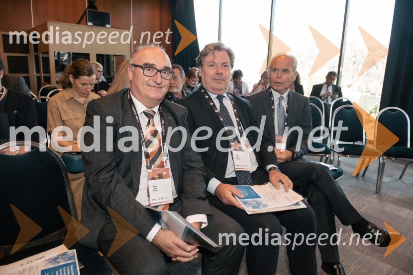  Matjaž Longar, NSi;  Vojko Volk, politolog in diplomat;  Milan Predan, slovenski generalni konzul v Celovcu13. Strateški Forum, otvoritev
