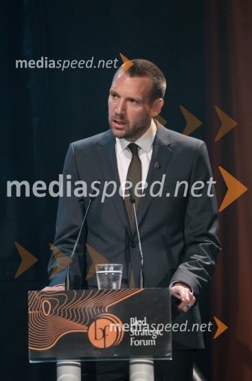  Peter Grk, Generalni sekretar blejskega strateškega foruma (BSF) 13. Strateški Forum, otvoritev