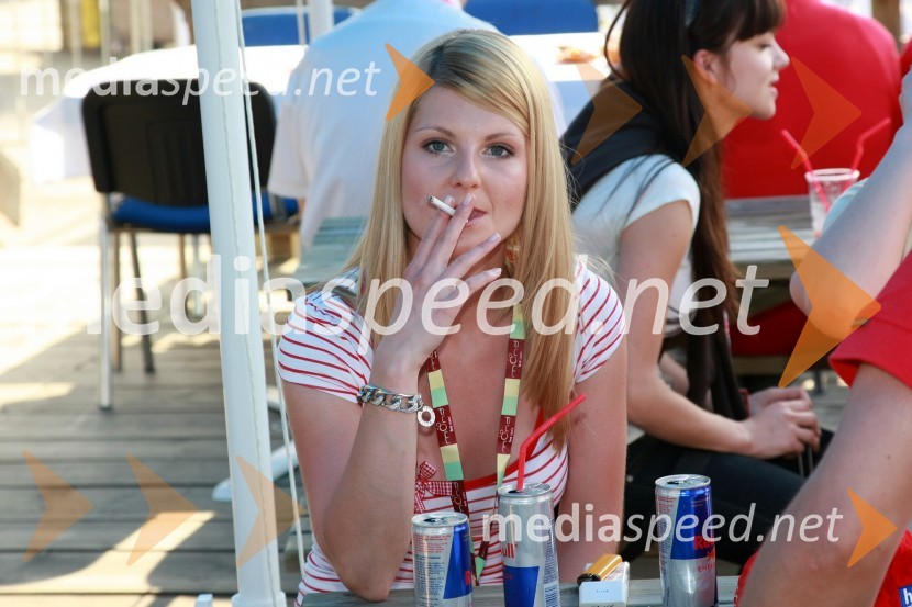 Katja, punca Gregorja Jeze, predsednika uprave Hit Šentilj d.d.Radio City koncert 2008