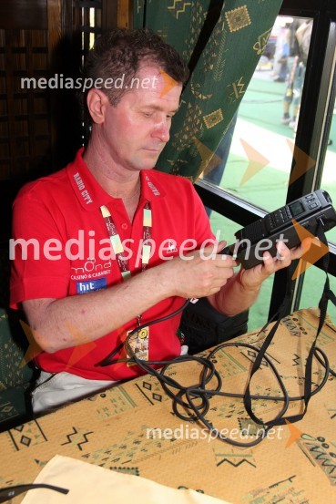 Andrej Okreša, novinar Radia CityRadio City koncert 2008