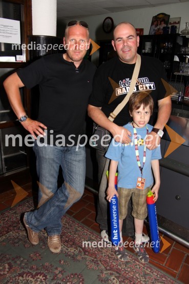 ... in Matjaž Šalamun-Šalca, član ekipe Reporter MilanRadio City koncert 2008