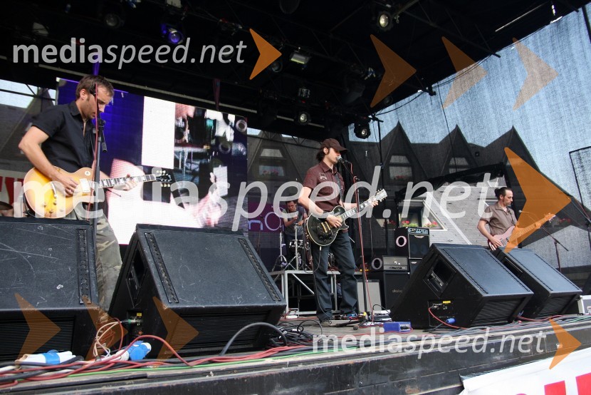 Skupina The TideRadio City koncert 2008