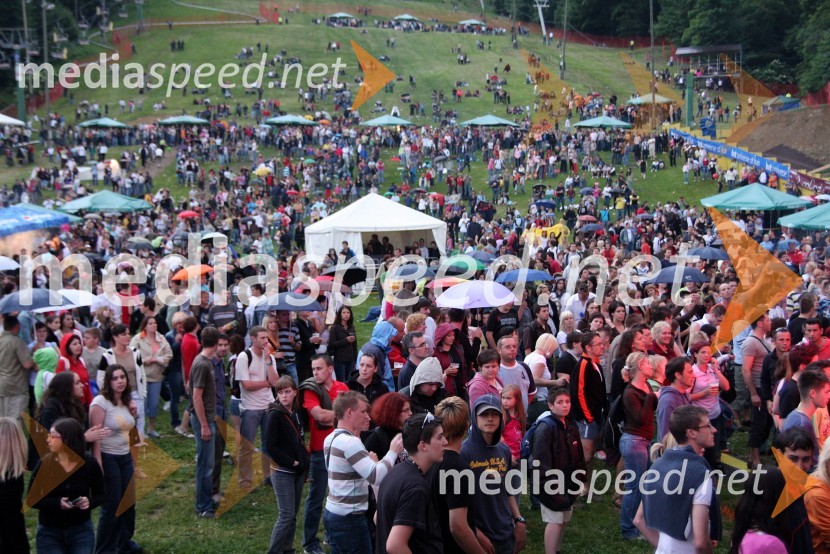 Množica obiskovalcevRadio City koncert 2008