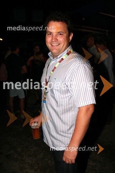 Damijan Koletnik, direktor Dravskih elektrarn Maribor in predsednik Nadzornega sveta TelekomaRadio City koncert 2008