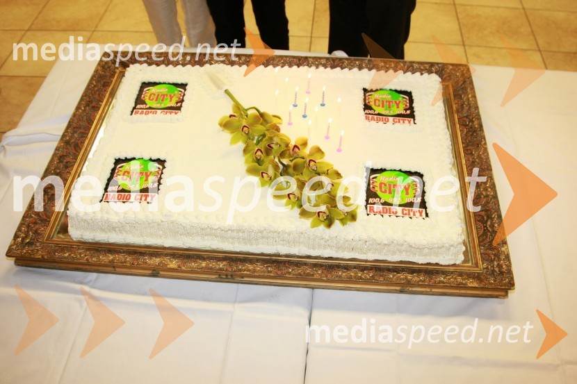 Torta Radia CityRadio City koncert 2008