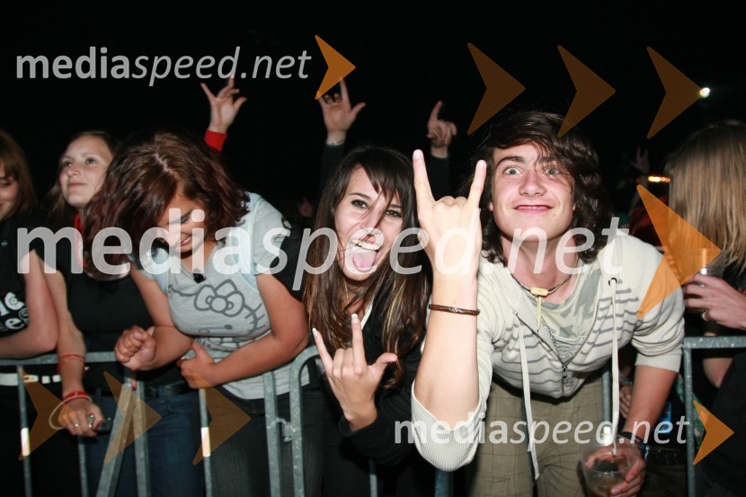 ObiskovalciRadio City koncert 2008