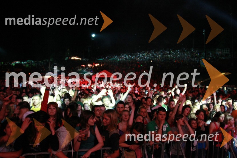 Množica obiskovalcevRadio City koncert 2008