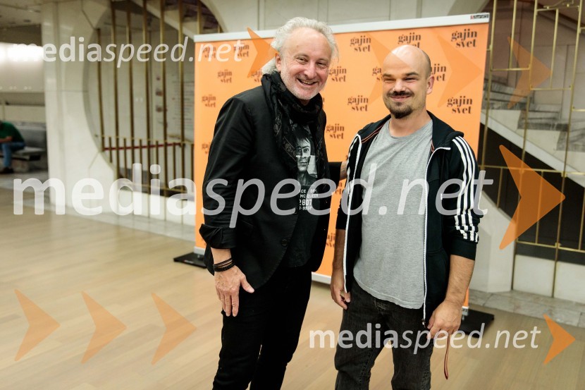  Peter Bratuša, režiser;  Jure Karas - Slon, glasbenik, skupina Slon in SadežSlavnostna premiera mladinske romantične komedije Gajin svet