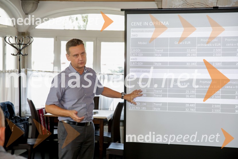 Hyundai Tucson, slovenska predstavitev