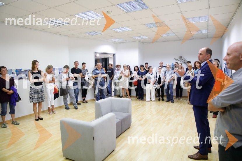 Geometry of hope, otvoritev slikarske razstaveOdprtje razstave Geometry of hope v AS Galeriji