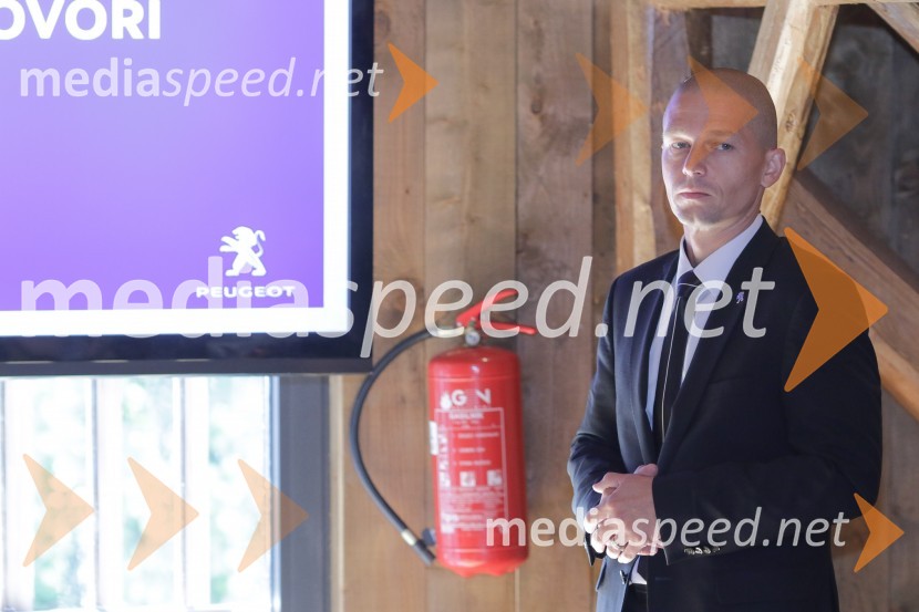  Adam Kavšek, direktor znamke PeugeotPeugeot Rifter, slovenska predstavitev