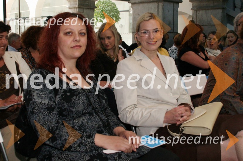 Željka Toplek Luzar, izvršna direktorica Publicisa in Tanja Subotič, vodja projektov Dialog CompanyUNICEF-ova dobrodelna dražba Punčk iz cunj