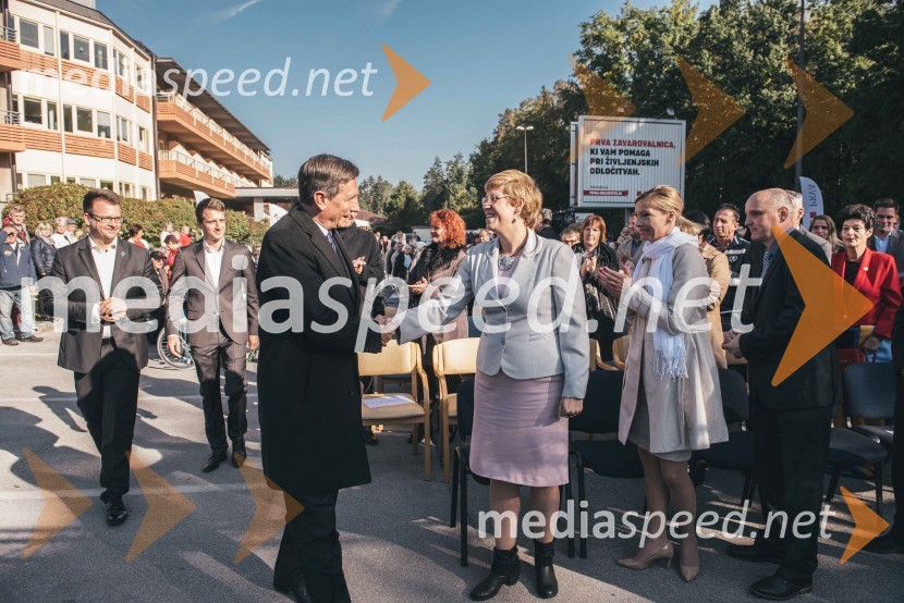  Borut Pahor, predsednik Republike Slovenije;  ... »Mobilnost starejših, z leti gradimo na kvaliteti«, dogodek v centru starejših Medvode