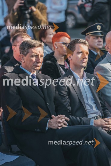  Borut Pahor, predsednik Republike Slovenije;  Miha Kranjc, lastnik in direktor zavoda Aktivna starost»Mobilnost starejših, z leti gradimo na kvaliteti«, dogodek v centru starejših Medvode