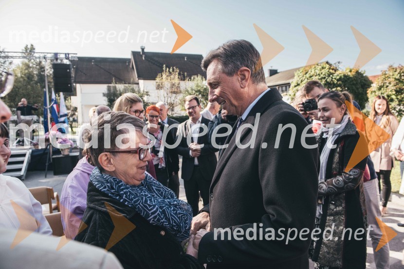  ... ;  Borut Pahor, predsednik Republike Slovenije»Mobilnost starejših, z leti gradimo na kvaliteti«, dogodek v centru starejših Medvode