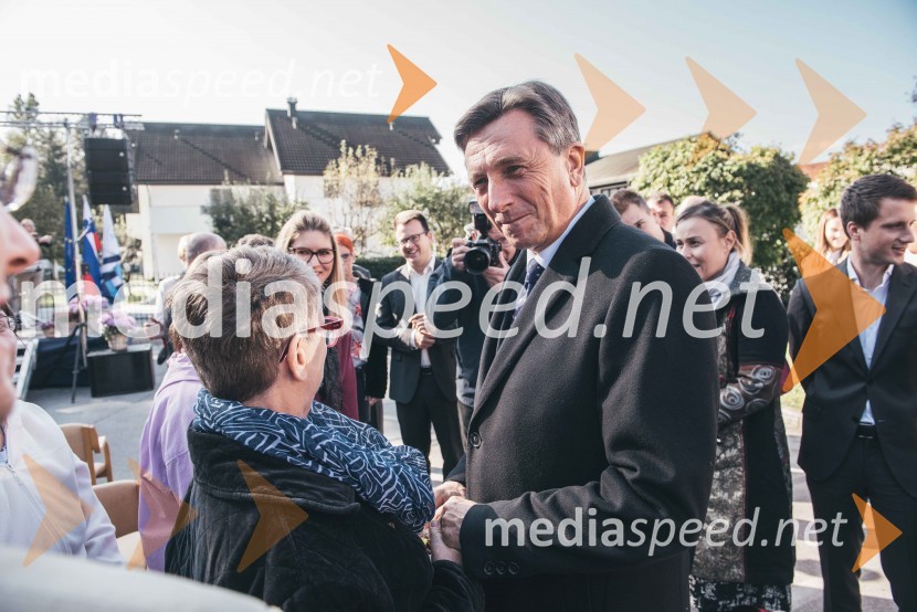  ... ;  Borut Pahor, predsednik Republike Slovenije»Mobilnost starejših, z leti gradimo na kvaliteti«, dogodek v centru starejših Medvode