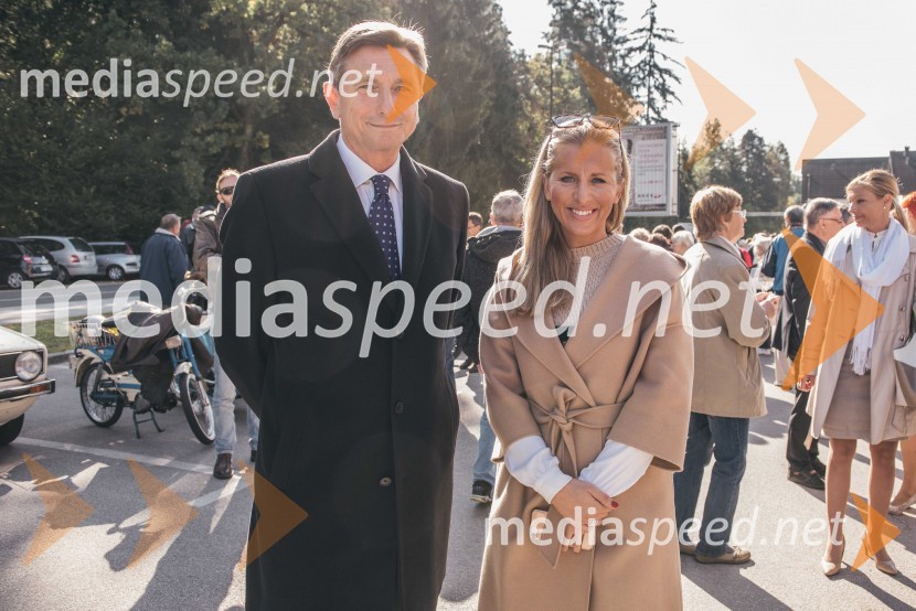  Borut Pahor, predsednik Republike Slovenije;  Katerina Steiner, vodja tržnega komuniciranja, Prva osebna zavarovalnica, d.d.»Mobilnost starejših, z leti gradimo na kvaliteti«, dogodek v centru starejših Medvode
