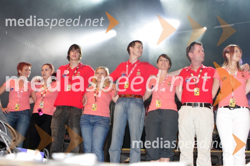 Ekipa Radia CityRadio City koncert 2008