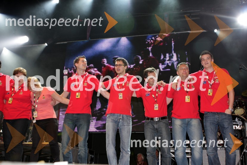 Ekipa Radia CityRadio City koncert 2008