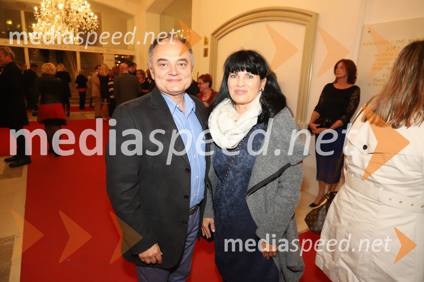  Branislav  Rajić, poslanec, SMC; mag.  Helena  Cvikl, direktorica Višje strokovne šole za gostinstvo in turizem v MariborNabucco, premiera opere