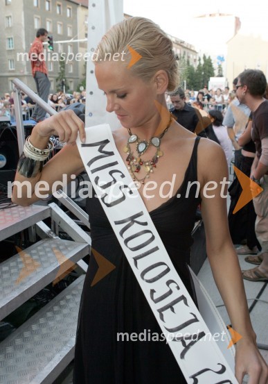 Minka Alagič, Miss Universe 2001 
Kolosej Maribor 1.obletnica