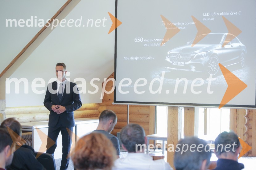 Mercedes-Benz razred C (facelift), slovenska predstavitev