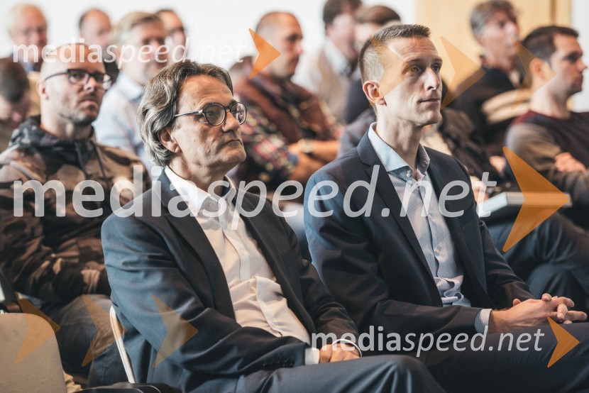  Martin Wienerroither, generalni direktor Porsche Slovenija;  ... Audi Q8, slovenska predstavitev