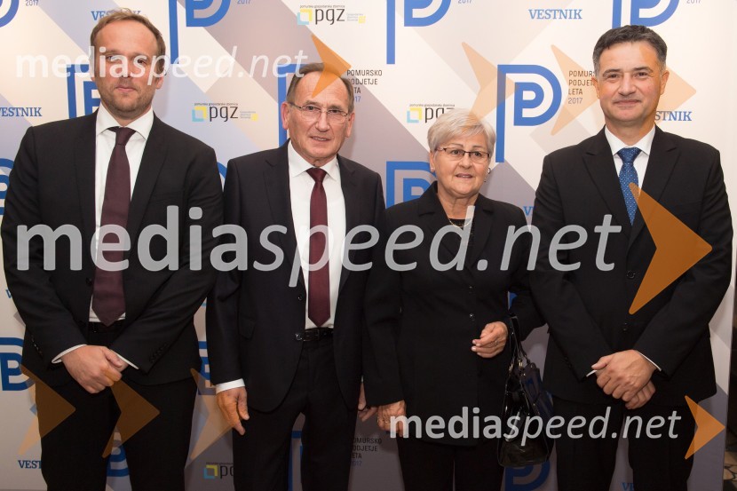  Uroš Hakl, direktor družbe Večer, d.o.o.;  Janez  Hanč, ustanovitelj in lastnik družbe Mikrobit senzorika;  ... ;  Robert Grah, direktor, Pomurska gospodarska zbornicaZnana so najuspešnejša Pomurska podjetja leta 2017